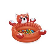 52702-Crvena panda na napuhavanje s loptama-BESTWAY-1
