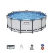 Montažni bazen Steel Pro MAX™ | 396 x 122 cm