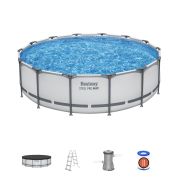 Montažni bazen Steel Pro MAX™ | 427 x 107 cm sa pumpom s kartonskim filterom
