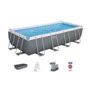 Montažni bazen Power Steel™ Rectangular | 549 x 274 x 122 cm sa pumpom s kartonskim filterom