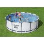 Montažni bazen Steel Pro MAX™ | 396 x 122 cm sa pumpom s kartonskim filterom
