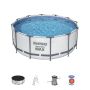 Montažni bazen Steel Pro MAX™ | 366 x 122 cm sa pumpom s kartonskim filterom