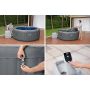 Masažni bazen Lay-Z-Spa® Santorini HydroJet Pro™ 216 x 80 cm
