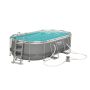 Montažni bazen Power Steel™ Oval | 427 x 250 x 100 cm sa pumpom s kartonskim filterom
