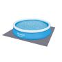Zaštitna podloga za bazene i masažne bazene Puzzle sive boje | 50 x 50 cm