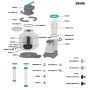 Filter pumpa s filterom na pijesak ili Polysphere™ | 11.355 l/h