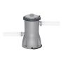 Montažni bazen Steel Pro MAX Splashview™ | 488 x 244 x 122 cm s uzorkom sivog ratana sa pumpom s kartonskim filterom