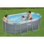 Bazen Steel Pro MAX | 305 x 200 x 84 cm sa pumpom s kartonskim filterom
