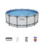 Montažni bazen Steel Pro MAX™ | 396 x 122 cm sa pumpom s kartonskim filterom