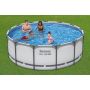 Montažni bazen Steel Pro MAX™ | 396 x 122 cm sa pumpom s kartonskim filterom