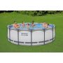 Montažni bazen Steel Pro MAX™ | 427x122 cm sa pumpom s kartonskim filterom