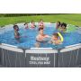 Montažni bazen Steel Pro™ MAX | 457 x 107 cm set sa pumpom s kartonskim filterom i LED svjetlom