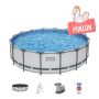 Montažni bazen Steel Pro MAX™ | 488 x 122 cm sa pumpom s kartonskim filterom