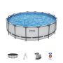 Montažni bazen Steel Pro MAX™ | 488 x 122 cm sa pumpom s kartonskim filterom