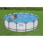 Montažni bazen Steel Pro MAX™ | 427 x 107 cm sa pumpom s kartonskim filterom