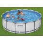 Montažni bazen Steel Pro MAX™ | 457 x 122 cm sa pumpom s kartonskim filterom
