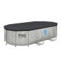 Bazen Steel Pro MAX™ Splashview™ | 427 x 250 x 100 cm sa uzorkom kamena sa pumpom s kartonskim filterom