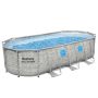 Montažni bazen Steel Pro MAX™ Splashview™ | 549 x 274 x 122 cm sa pumpom s kartonskim filterom