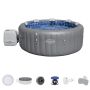 Masažni bazen (jacuzzi) Lay-Z-Spa Santorini Smart HydroJet Pro | 216 x 80 cm