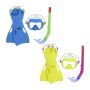 Set maske, disalica i peraje Crusader Essential | za 3+ godine