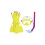 Set maske, disalica i peraje Crusader Essential | za 3+ godine