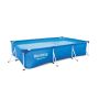Montažni bazen Steel Pro | 400 x 211 x 81 cm sa pumpom s kartonskim filterom