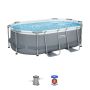 Bazen Steel Pro MAX | 305 x 200 x 84 cm sa pumpom s kartonskim filterom 
