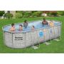 Montažni bazen Steel Pro MAX™ Splashview™ | 549 x 274 x 122 cm sa pumpom s kartonskim filterom