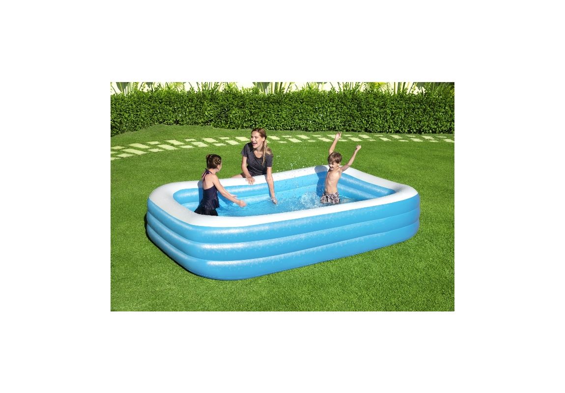 Obiteljski bazen Deluxe Blue Rectangular | 305 x 183 x 56 cm