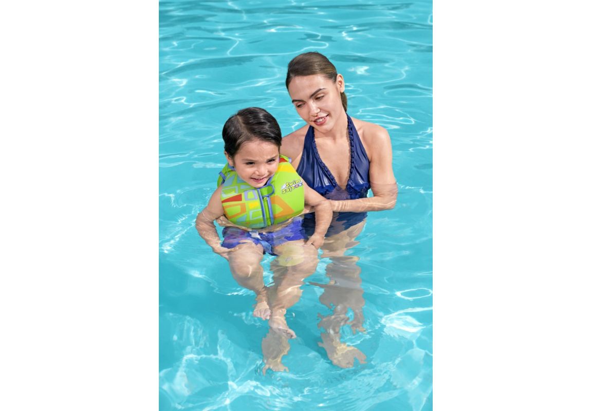 Swim Safe ABC™ dječji pjenasti prsluk za plivanje AquaStar™ | za 1-3 god.