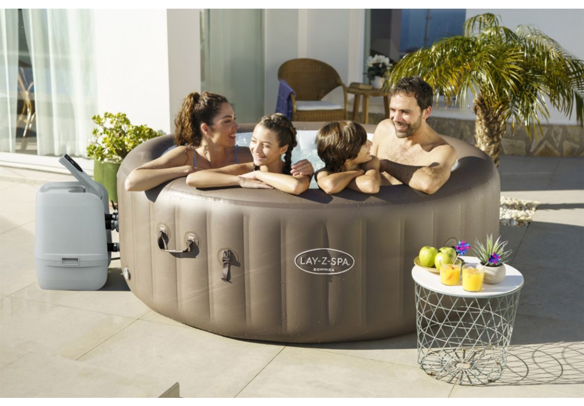 Masažni bazen (jacuzzi) Lay-Z-Spa® Dominica Smart HydroJet™ | 196 x 71 cm