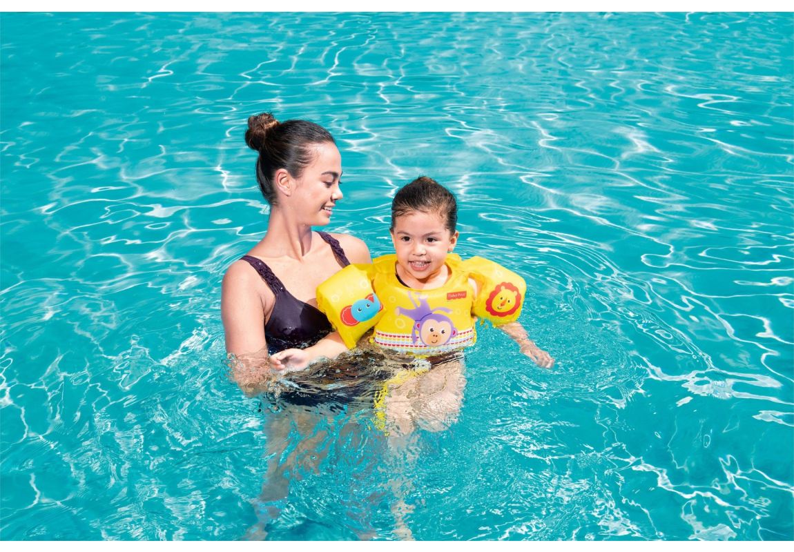 Fisher Price™ dječji pjenasti prsluk za plivanje | za 3-6 god.