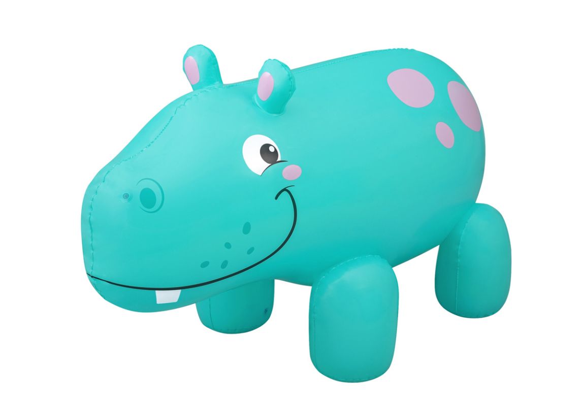 Igračka na napuhavanje s raspršivačem Jumbo Hippo | 200 x 96 x 127 cm