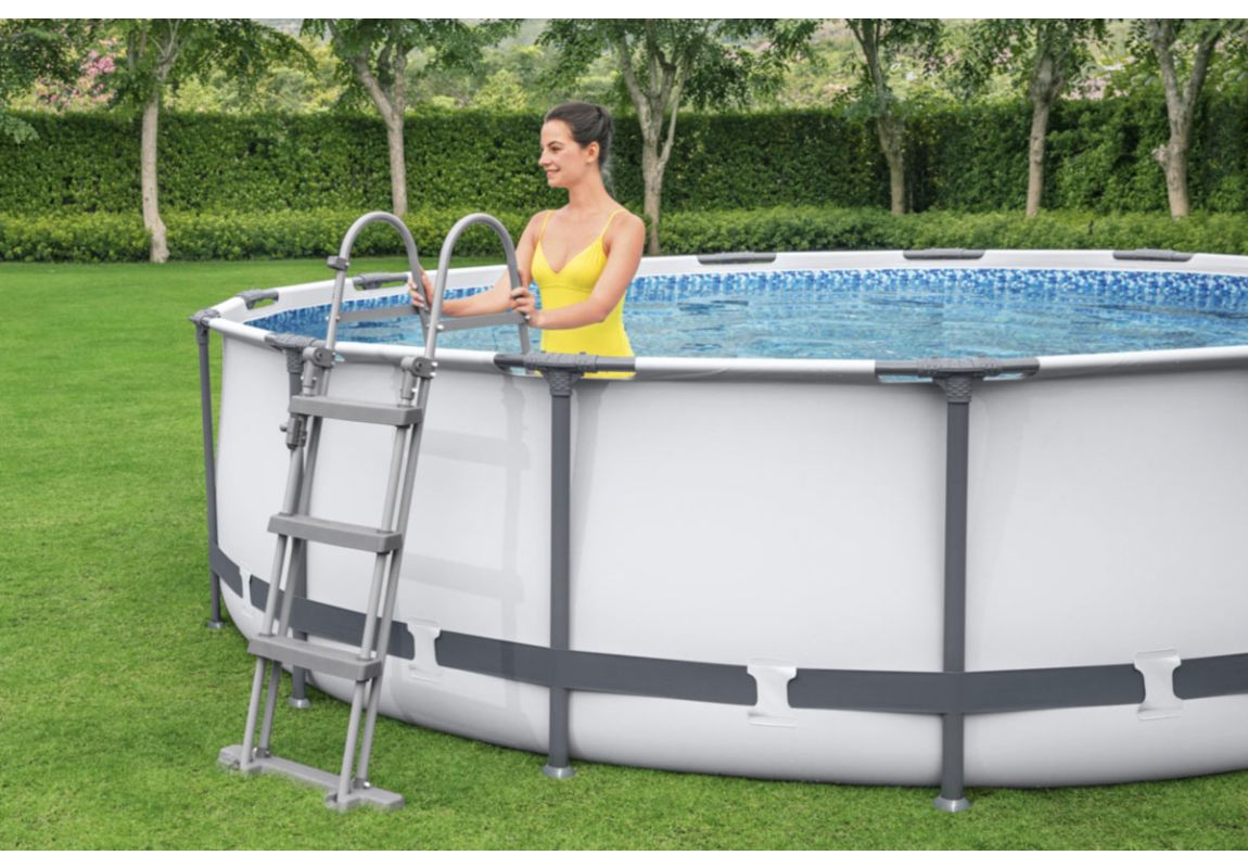 Montažni bazen Steel Pro MAX™ | 427 x 107 cm sa pumpom s kartonskim filterom