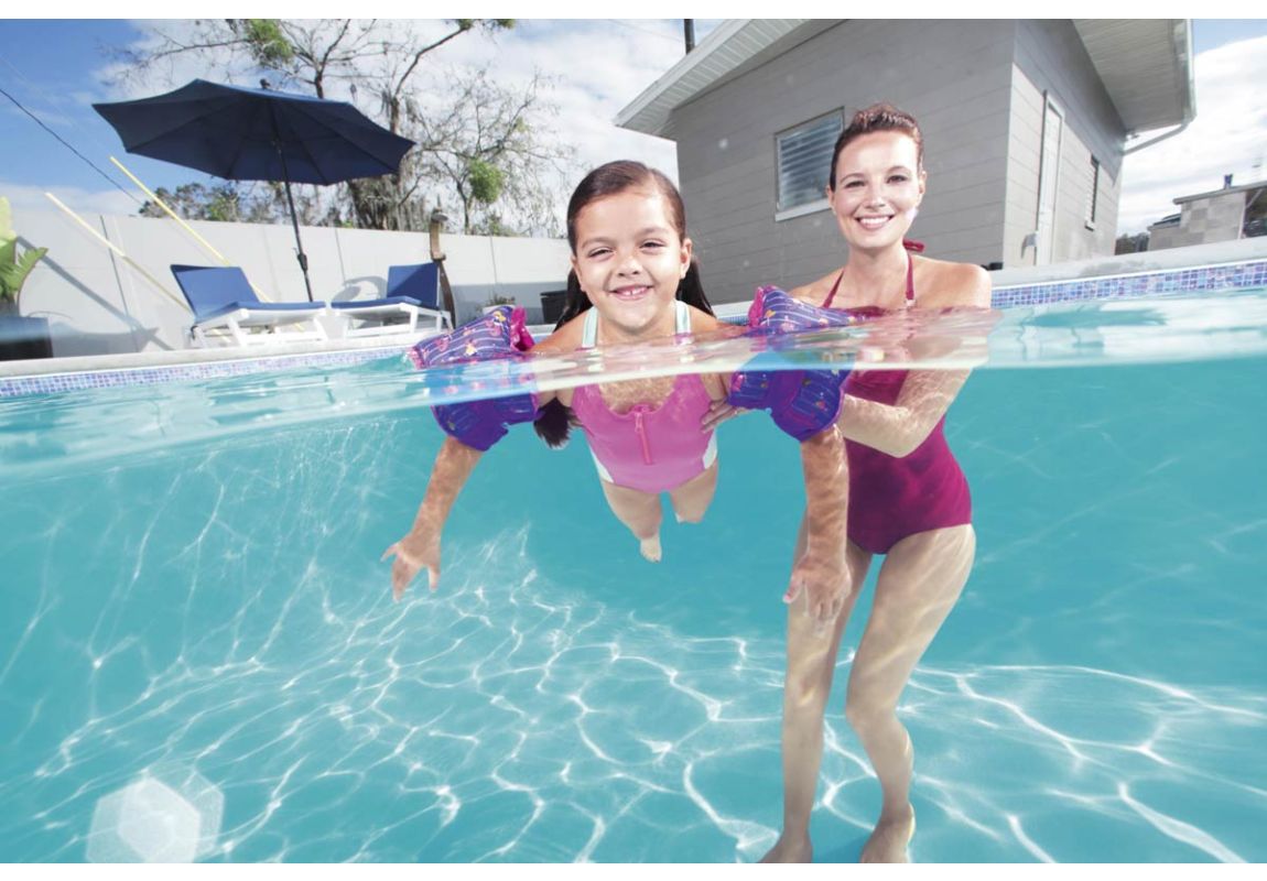 Narukvice za plivanje s presvlakom od tkanine Swim Safe ABC™ | za 3-6 godina
