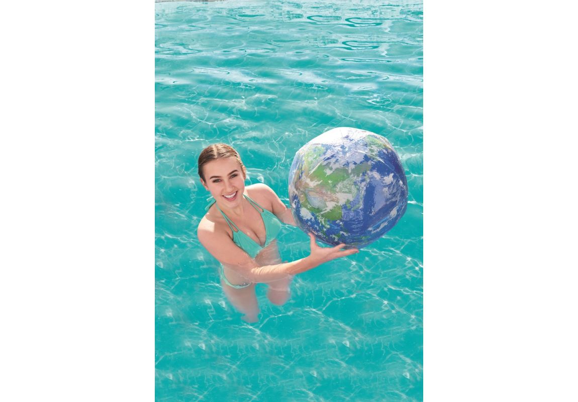 Svijetleća lopta za plažu na napuhavanje Earth Explorer | 61 cm