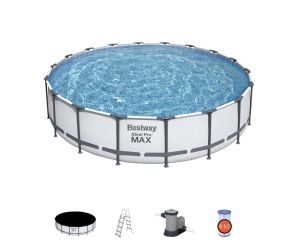 Bazen Steel Pro MAX | 549 x 122 cm sa pumpom s kartonskim filterom