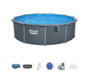 Montažni bazen Hydrium™ | 488 x 132 cm s filtarskom pješčanom pumpom