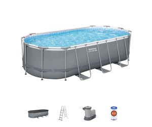 Montažni bazen Steel Pro MAX | 549 x 274 x 122 cm sa pumpom s kartonskim filterom