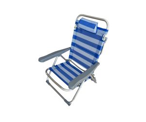 ItStime sklopiva stolica Bahami | 61 x 23 x 23/85,5 cm