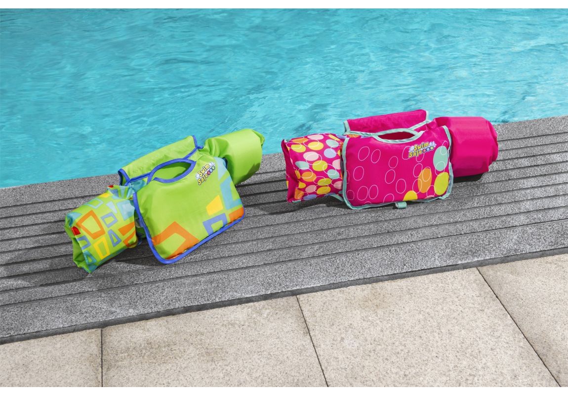 Swim Safe™ dječji pjenasti prsluk za plivanje AquaStar™| za 3-6 god.