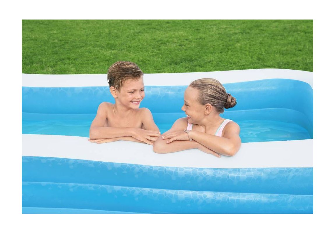 Obiteljski bazen Deluxe Blue Rectangular | 305 x 183 x 56 cm