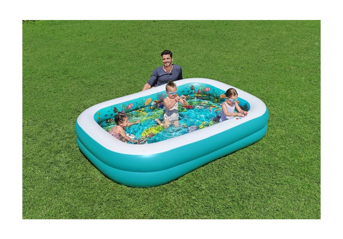 Obiteljski bazen Undersea Adventure 3D | 262 x 175 x 51 cm