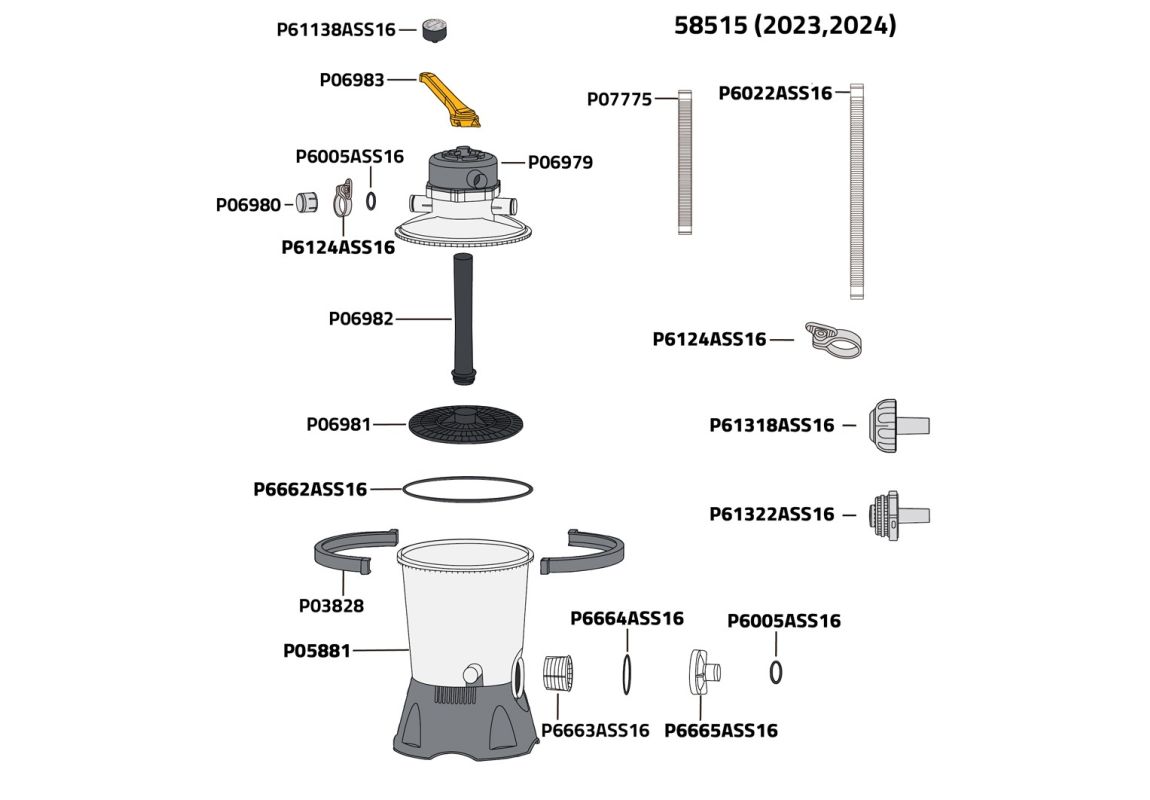 Filter pumpa s filterom na pijesak ili Polysphere™ | 3.596 l/h