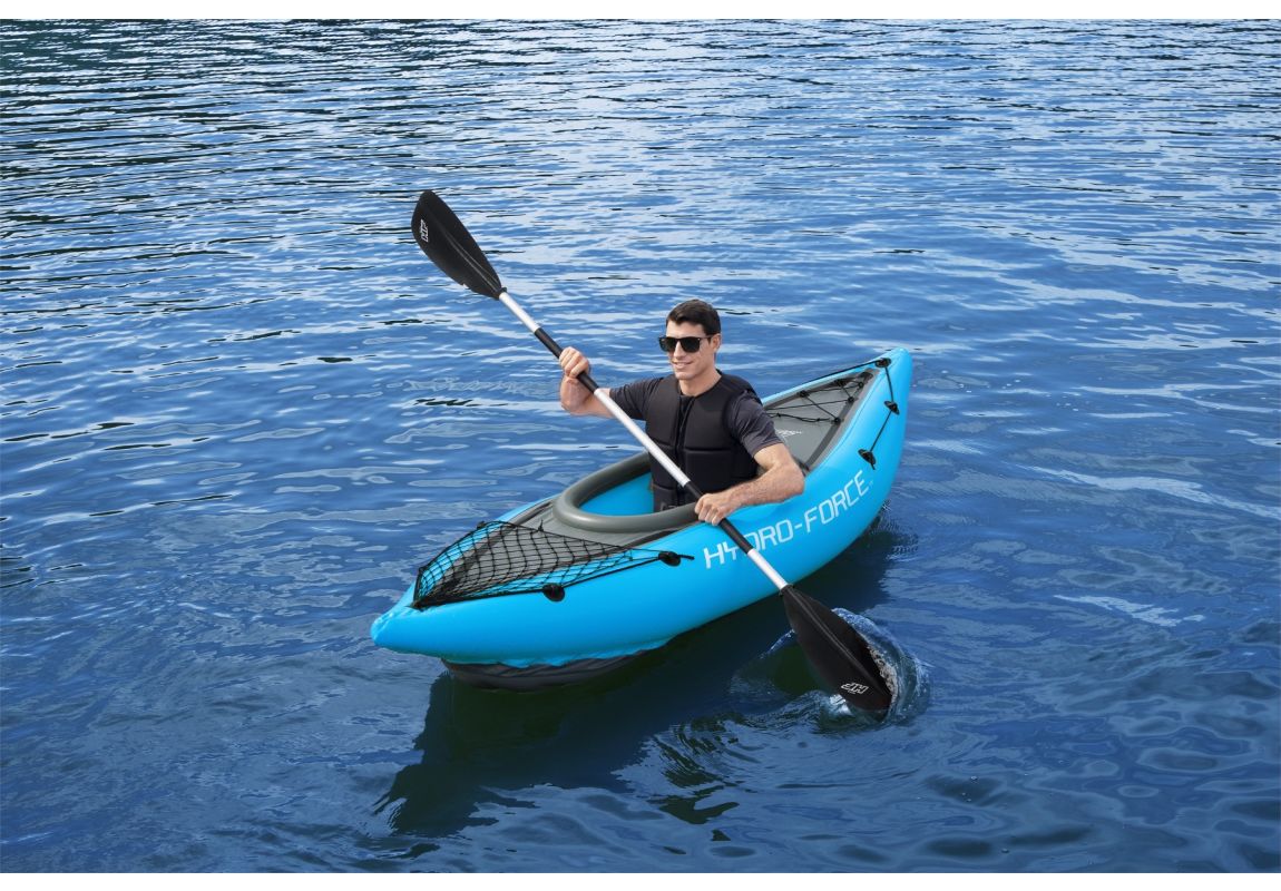 Kajak na napuhavanje Hydro-Force™ Cove Champion X1 | 275 x 81 cm