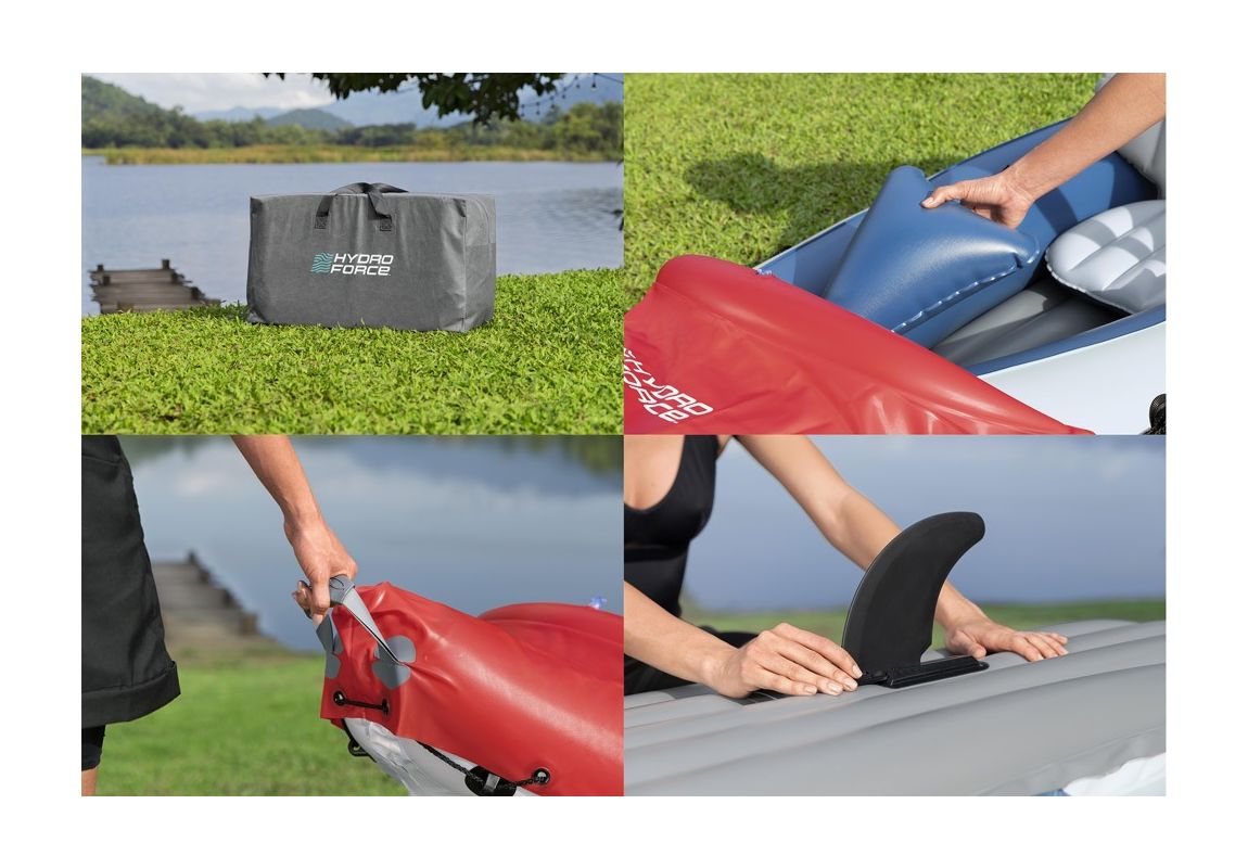 Kajak na napuhavanje Hydro-Force™ Rapid X1 | 290 x 91 cm