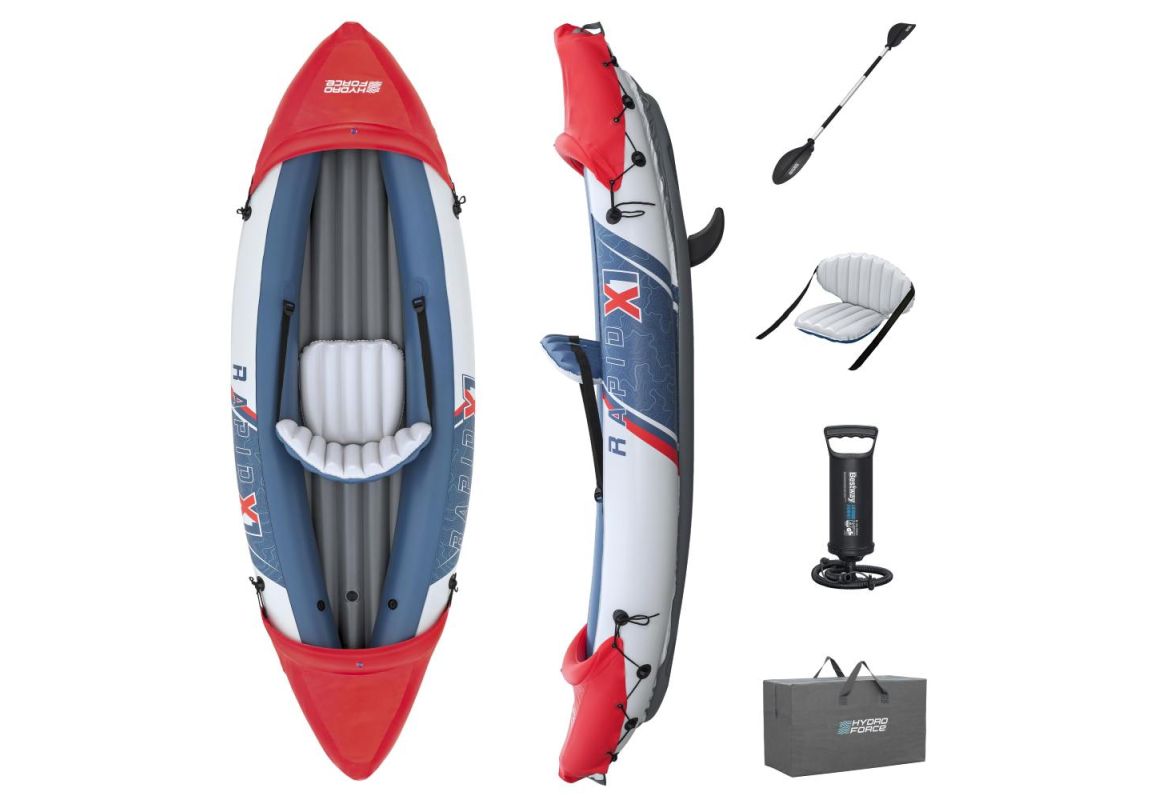 Kajak na napuhavanje Hydro-Force™ Rapid X1 | 290 x 91 cm
