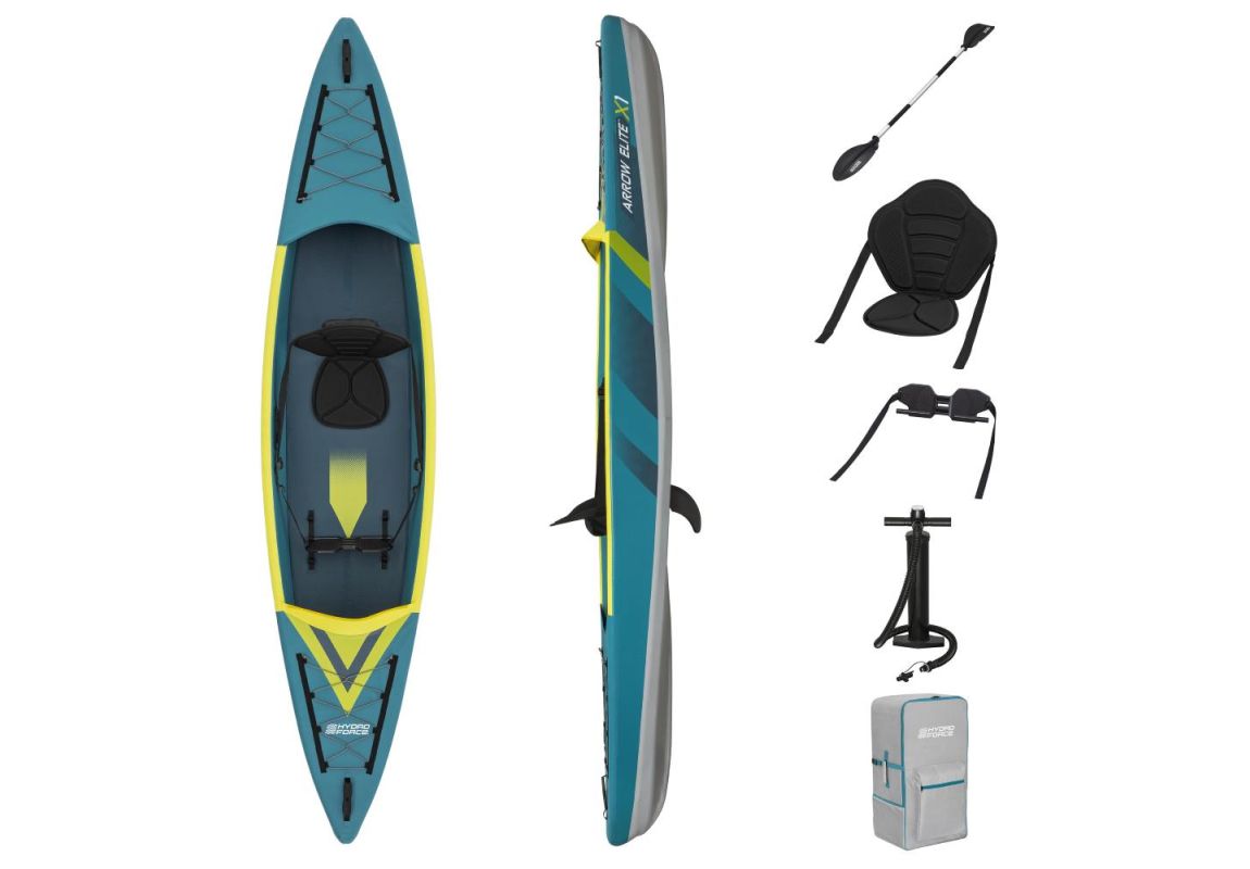 Kajak na napuhavanje Hydro-Force Arrow Elite | 365 x 73 x 30 cm