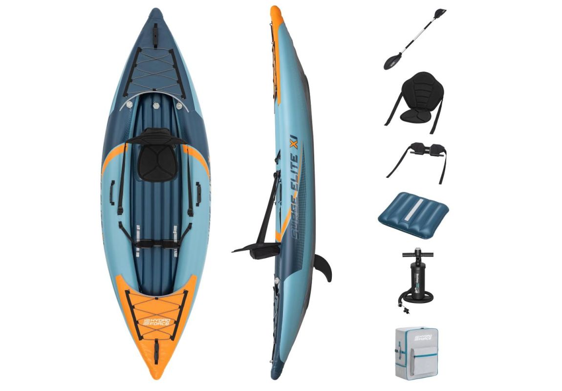 Kajak na napuhavanje Hydro-Force™ Surge Elite™ X1 | 312 x 94 cm