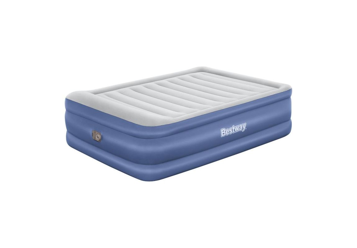 Krevet na napuhavanje Airbed King s ugrađenom pumpom | 203 x 193 x 56 cm